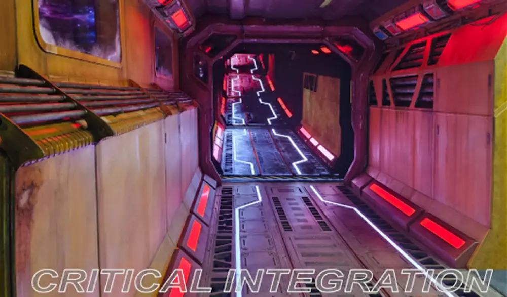 Digital-centric manufacturing process for film set construction.