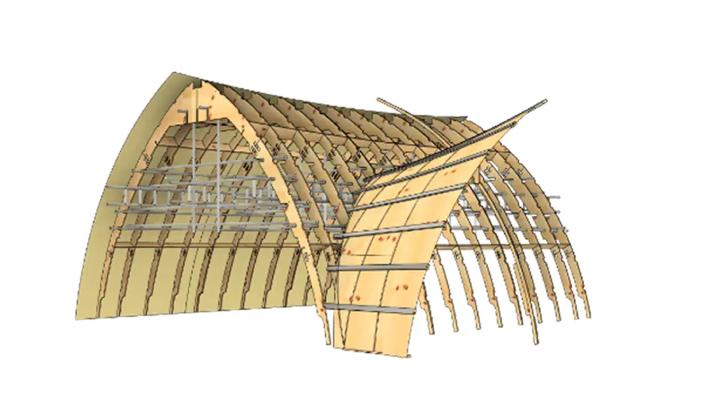 A physical set piece with sub-millimeter spacial registry.